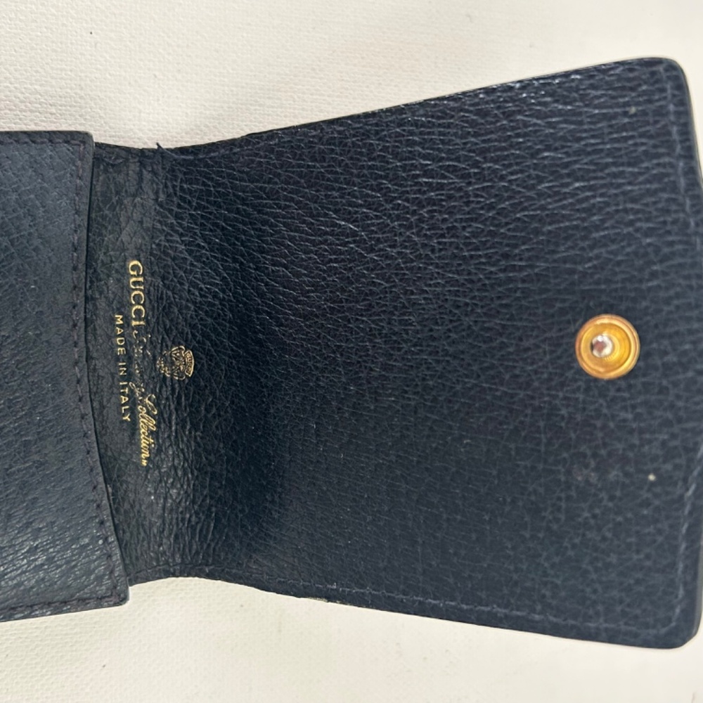 Vintage Gucci Glasses, Sunglass or Cigarette Case Blue GG Supreme Sherry Line - Picture 11 of 14